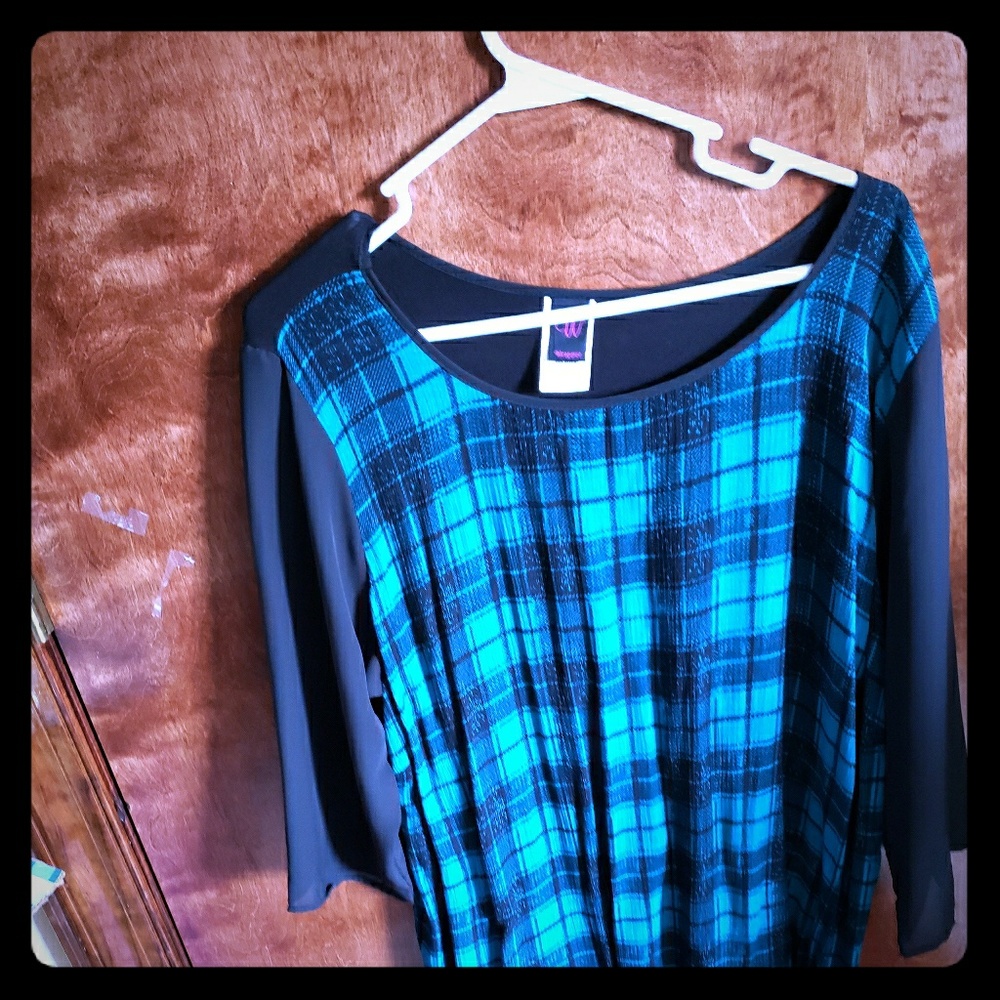 Plaid Blue Shirt